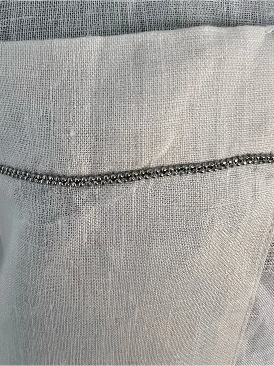 Peserico 100% Italian Linen Sleeveless Shirt - Picture 5 of 12